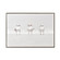 Three Gulls Framed Wall Art in White (45|S001710703)