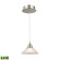 Cono LED Mini Pendant in Satin Nickel (45|LCA1011016M)