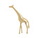 Brass Giraffe Sculpture in Polished Brass (45|H08079268)