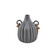 Harding Vase in Matte Gray (45|H00179141)