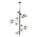 Composition 15 Light Chandelier in Oil Rubbed Bronze (45|D4446)