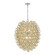 Bubble Up Six Light Chandelier in Amber (45|D4372)