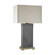 Elliot Bay One Light Table Lamp in Gray (45|D3092)