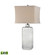 Hammered Glass LED Table Lamp in Gray (45|D2776LED)