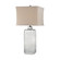 Hammered Glass One Light Table Lamp in Gray (45|D2776)