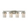 Ravendale Four Light Vanity in Brushed Nickel (45|CN578412)