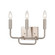 Park Slope Three Light Bath Bar in Brushed Nickel (45|CN330312)