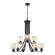 Calistoga Nine Light Chandelier in Oil Rubbed Bronze (45|CN320921)