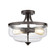 Calistoga Two Light Semi Flush Mount in Oil Rubbed Bronze (45|CN320281)