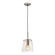 Netta One Light Mini Pendant in Satin Nickel (45|961141)