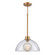 Julian One Light Pendant in Brushed Gold (45|899151)