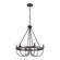 Williamson Six Light Chandelier in Black (45|750776)