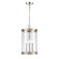 Mendoza Three Light Pendant in Polished Nickel (45|697653)