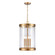 Mendoza Four Light Pendant in Brushed Gold (45|697564)