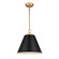 Vellus One Light Pendant in Matte Black (45|681641)