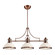 Chadwick Three Light Linear Chandelier in Antique Copper (45|662453)