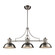 Chadwick Three Light Linear Chandelier in Satin Nickel (45|661253)