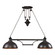 Farmhouse Two Light Linear Chandelier in Oiled Bronze (45|651502)