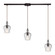 Menlow Park Three Light Pendant in Oil Rubbed Bronze (45|600663L)