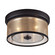 Diffusion Two Light Flush Mount in Oil Rubbed Bronze (45|570252)