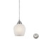 Fusion One Light Mini Pendant in Satin Nickel (45|5281WHTLA)