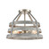 Brigantine Two Light Semi Flush Mount in Weathered Driftwood (45|334562)