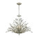 Mullica Six Light Chandelier in Aged Silver (45|331846)