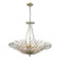 Viva Eight Light Chandelier in Aged Silver (45|314338)