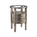 Lucan Accent Table in Antique Silver Leaf (45|28312)