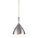 Spun Aluminum One Light Mini Pendant in Aluminum (45|170421ALM)