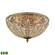 Elizabethan LED Flush Mount in Dark Bronze (45|159638LED)