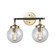 Boudreaux Two Light Vanity in Antique Gold (45|144272)