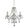 Theatre Three Light Chandelier in Clear (45|144015)