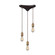 Camley Three Light Pendant in Oil Rubbed Bronze (45|143913)