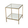 Scotch Mist Accent Table in Gold Leaf (45|1114301)