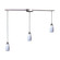 Milan Three Light Pendant in Satin Nickel (45|1103LWH)