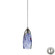 Milan One Light Mini Pendant in Satin Nickel (45|1101BLLA)