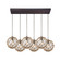 Coastal Inlet Six Light Pendant in Oil Rubbed Bronze (45|107156RC)