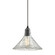 Hand Formed Glass One Light Mini Pendant in Oil Rubbed Bronze (45|104351)