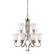 Brighton Nine Light Chandelier in Brushed Nickel (45|1009CH20)