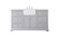 Franklin Single Bathroom Vanity in grey (173|VF60260GR)