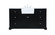 Franklin Single Bathroom Vanity in black (173|VF60260BK)
