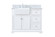 Franklin Single Bathroom Vanity in White (173|VF60242WHBS)