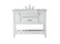 Clement Single Bathroom Vanity in White (173|VF60142WH)