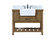 Clement Single Bathroom Vanity in driftwood (173|VF60142DWBS)