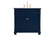 Wesley Bathroom Vanity Set in Blue (173|VF50036BL)