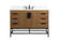 Eugene Single Bathroom Vanity in walnut brown (173|VF488W48WBBS)