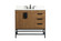 Eugene Single Bathroom Vanity in Walnut Brown (173|VF48836WBBS)