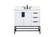 Eugene Single Bathroom Vanity in White (173|VF48836MWHBS)