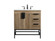 Eugene Single Bathroom Vanity in natural oak (173|VF48832NT)